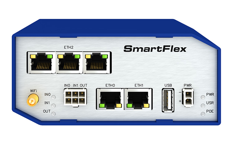 Advantech/Conel V3 SmartFlex Industrial LAN router 5xETH | Industriële IP/LAN router | Product | MCS