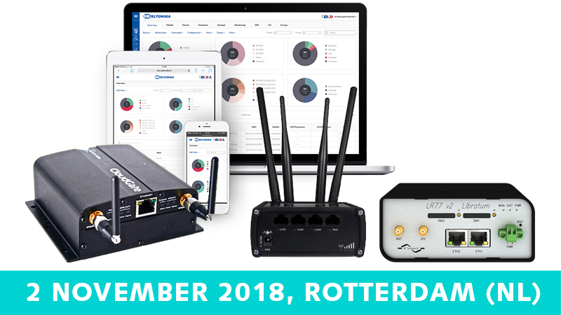 Remote device management met mobiele routers, einde 3G en modemvervanging – 2 november 2018 | Pushing the limits of communication technology | MCS