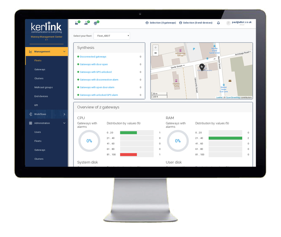 Kerlink Wirnet iFemtoCell indoor LoRa Gateway | Producten | MCS