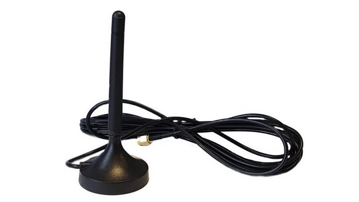 LTE magneetvoet antenne 2.5dBi SMA male 3m | 4G antennes | Product | MCS