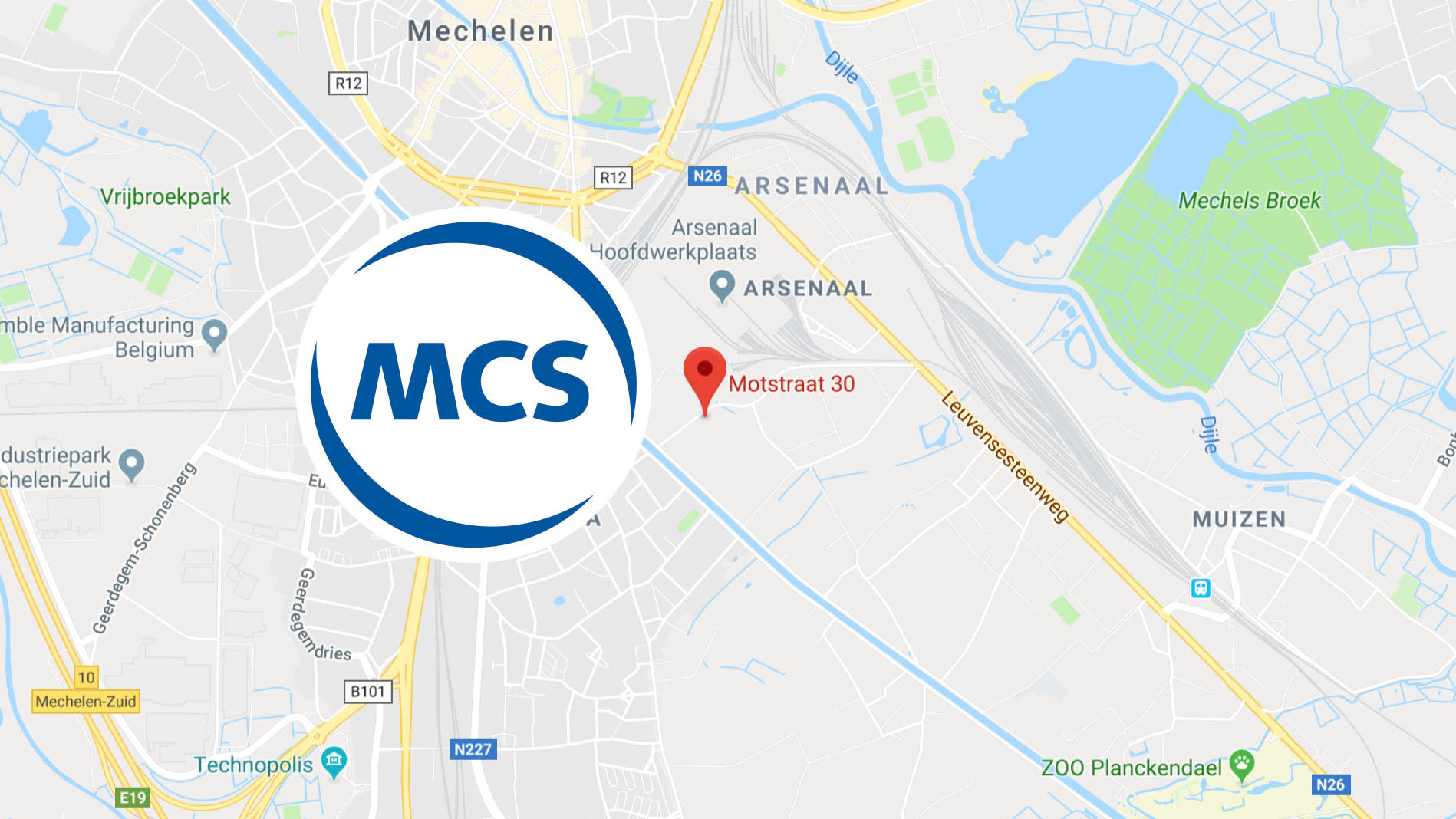 MCS België nieuwe locatie | Pushing the limits of communication technology | MCS