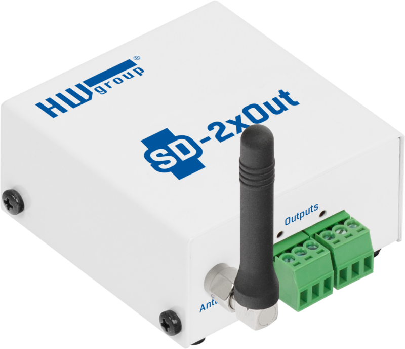 HWg SD-2xOut SensDesk monitoring Tset | Sensor Monitoring | Product | MCS