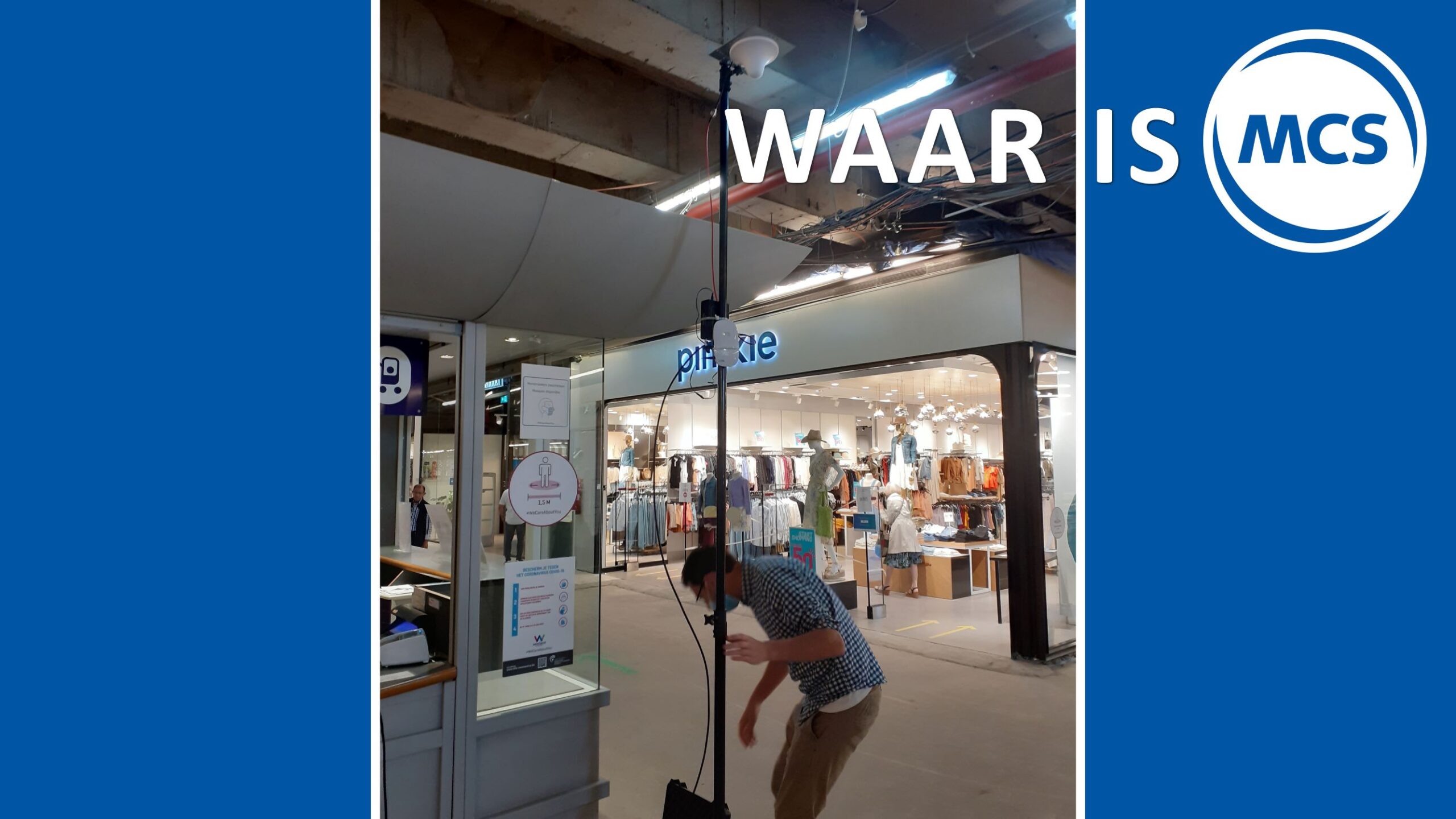 MCS en het slimme shopping center | Pushing the limits of communication technology | MCS