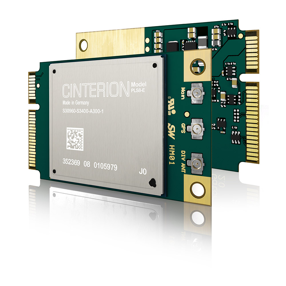 Telit Cinterion (Thales) mPLS62-W miniPCI, Cat1 | 4G engines, NB IoT ontwikkelmodules | Product | MCS