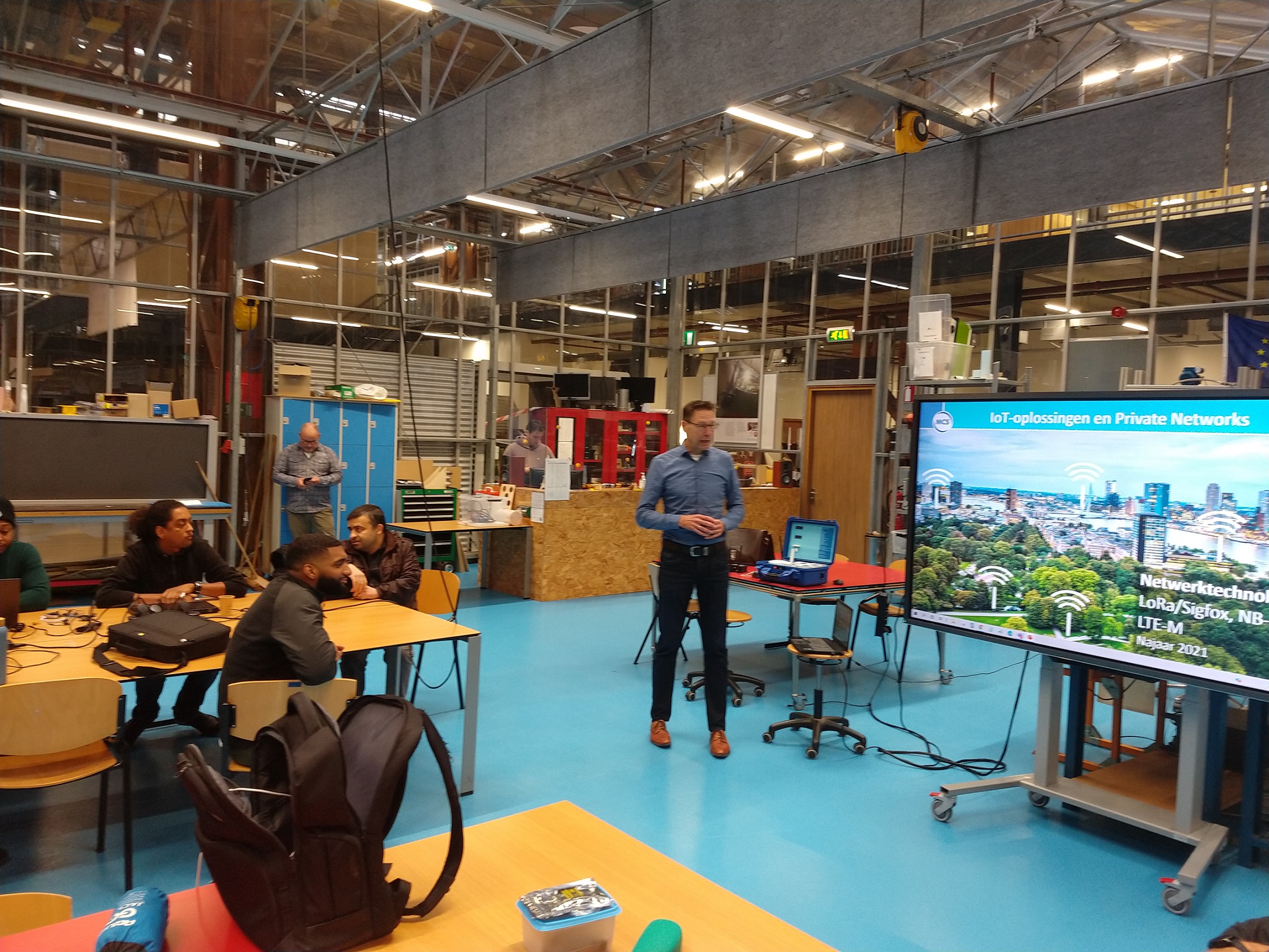 MCS geeft gastcollege op Hogeschool Rotterdam over netwerktechnologieën 