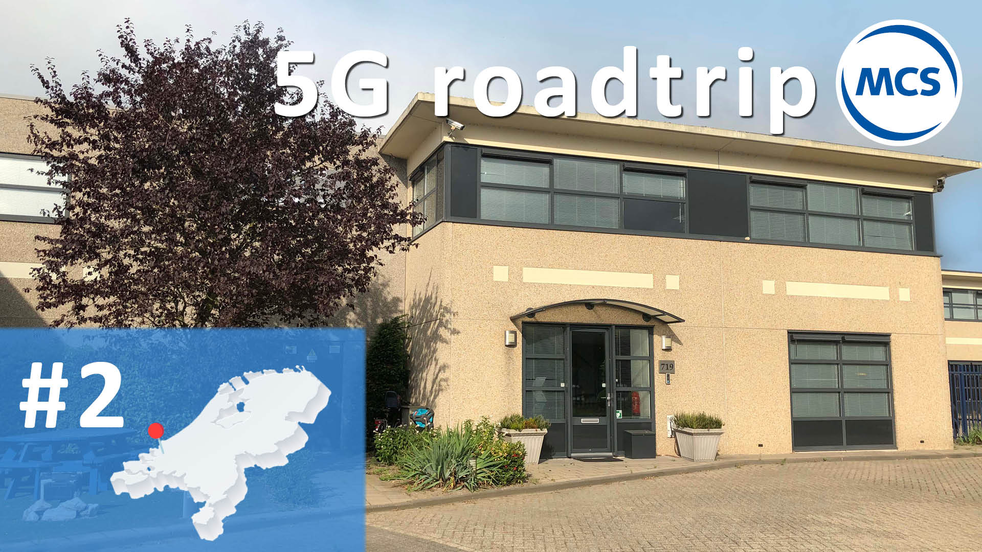 Onze mobiele 5G kit weer thuis na eerste 5G-testen | Pushing the limits of communication technology | MCS