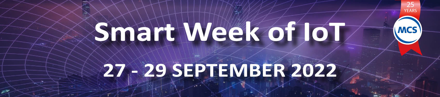 MCS Smart Week of IoT van 27 t/m 29 september 2022