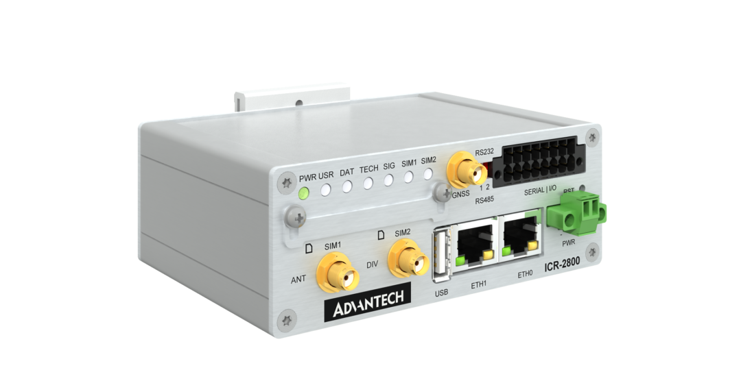 Advantech ICR2834, LTE (cat4) router / IoT Gateway, plastic | Producten | MCS