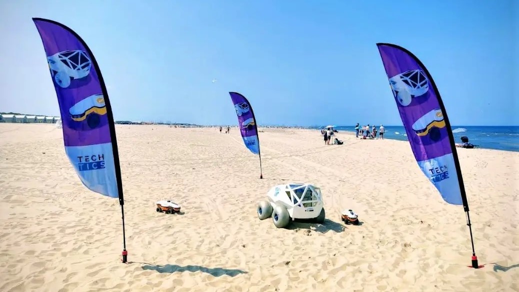 BeachBot 5G use case van MCS en Do IoT Fieldlab