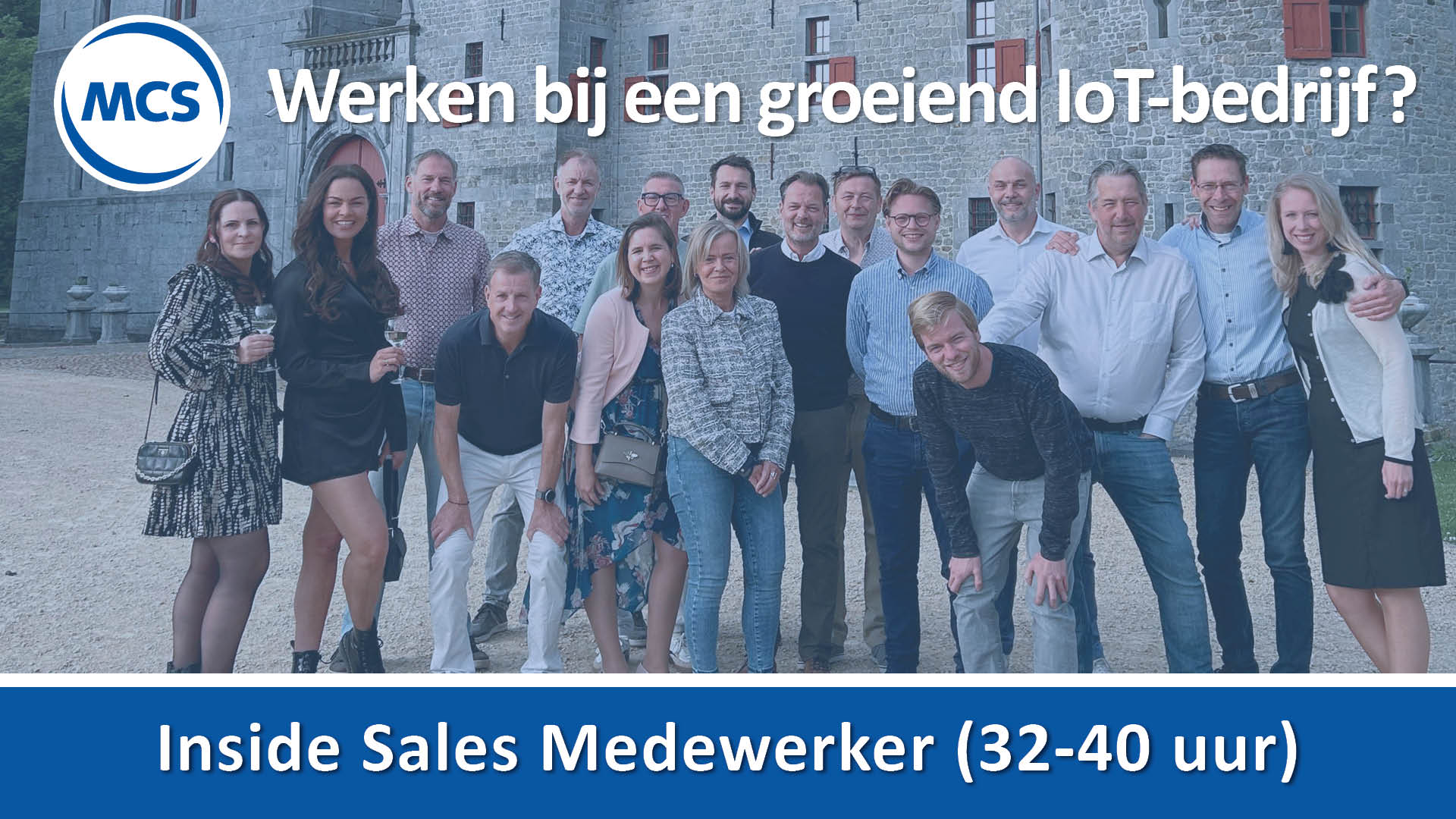 Vacature Inside Sales – Medewerker Verkoop Binnendienst (32 – 40 uur) | Value Added IoT distributie | MCS