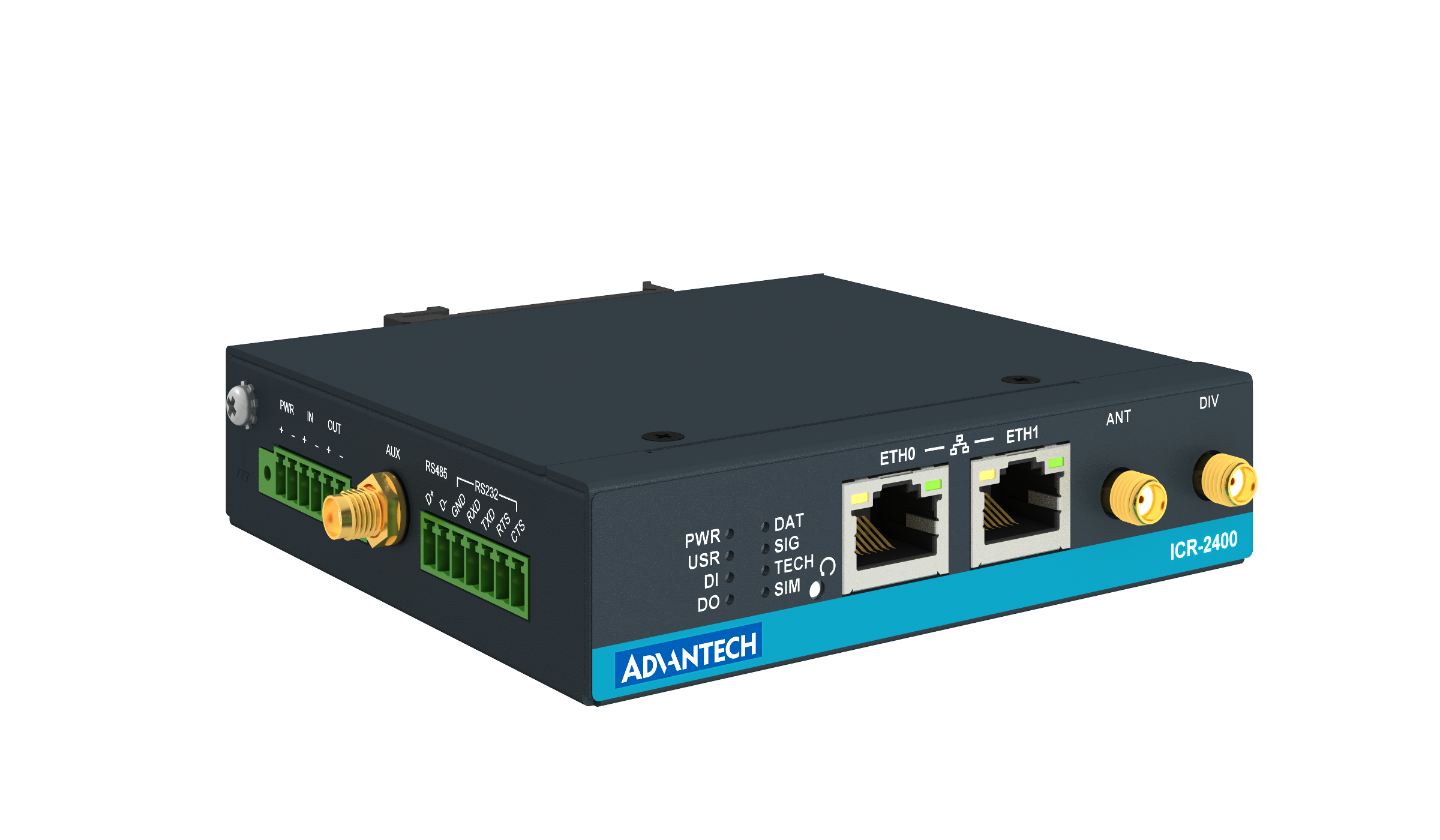 Advantech ICR-2452G 5G RedCap router 2x SIM, RS232, RS485 | 4G routers, 5G RedCap routers, 5G routers | Product | MCS