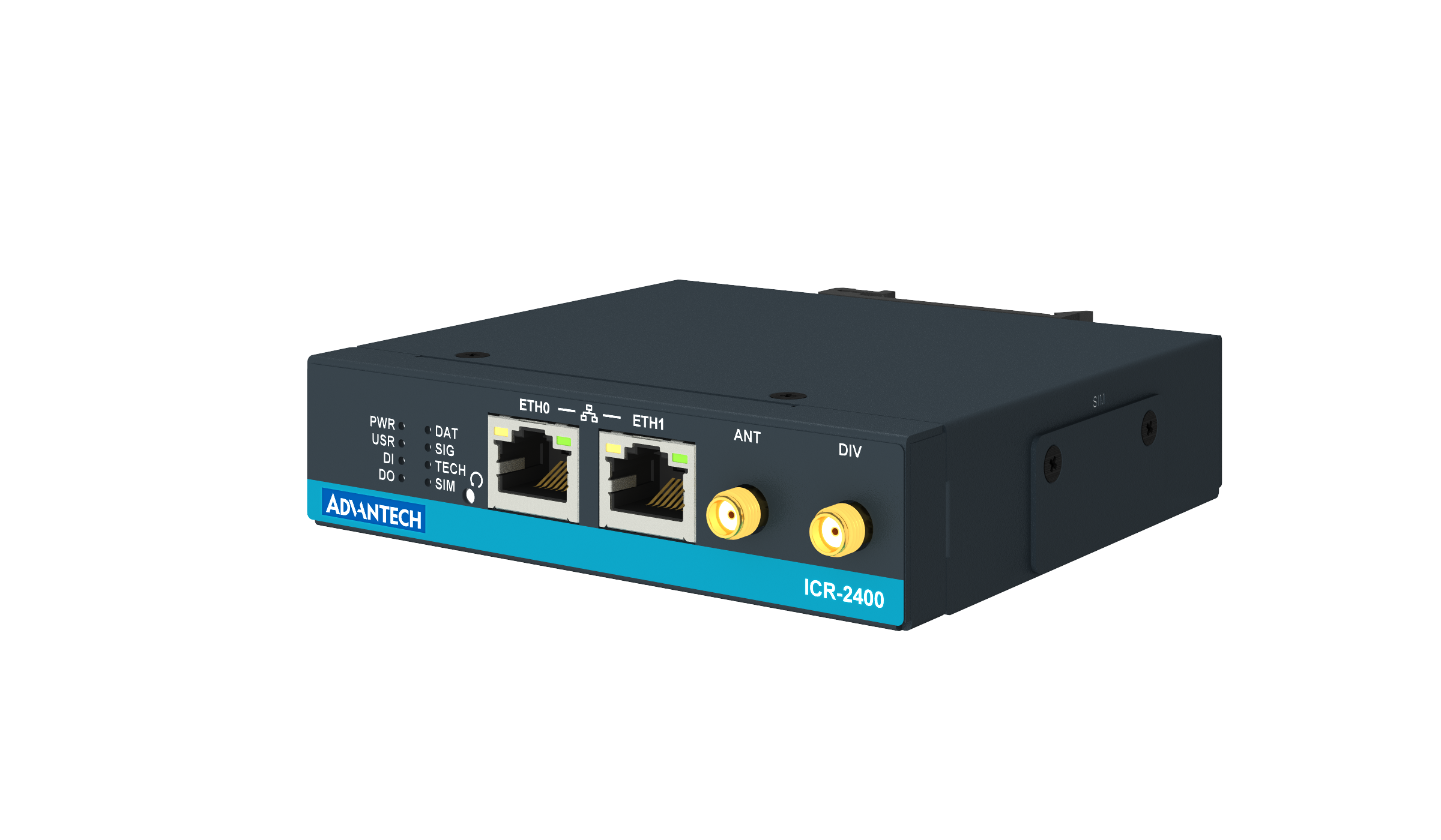 Advantech ICR-2452W 5G RedCap WiFi router 2x SIM, RS232, RS485 | Producten | MCS